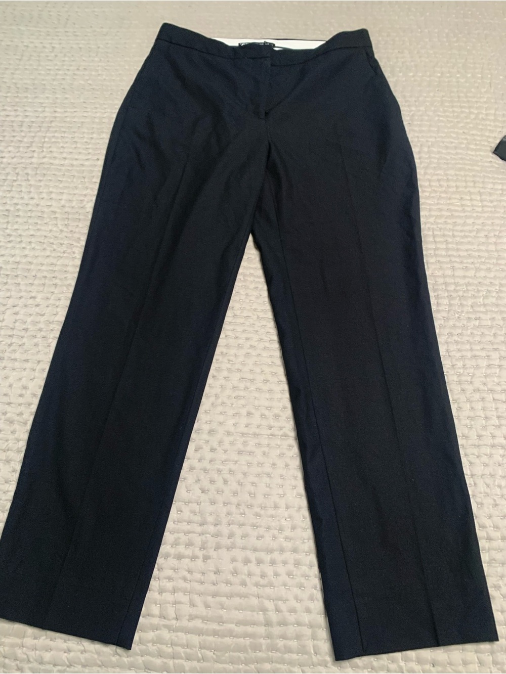 Zara Black Women's Straight Leg Dress Pants